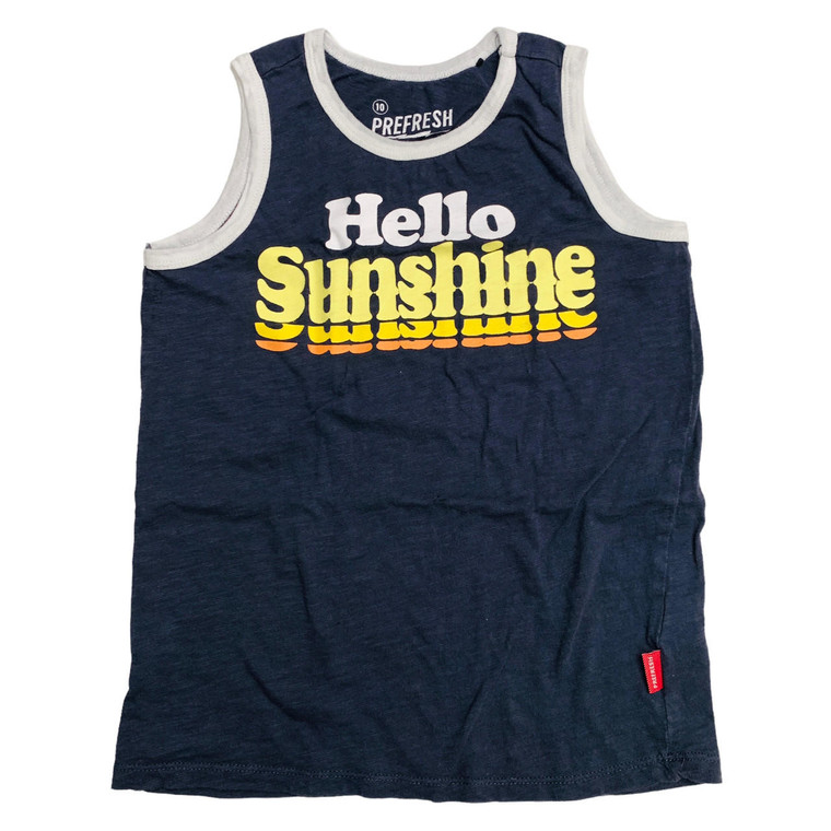 Gray/Yellow Hello Sunshine, front