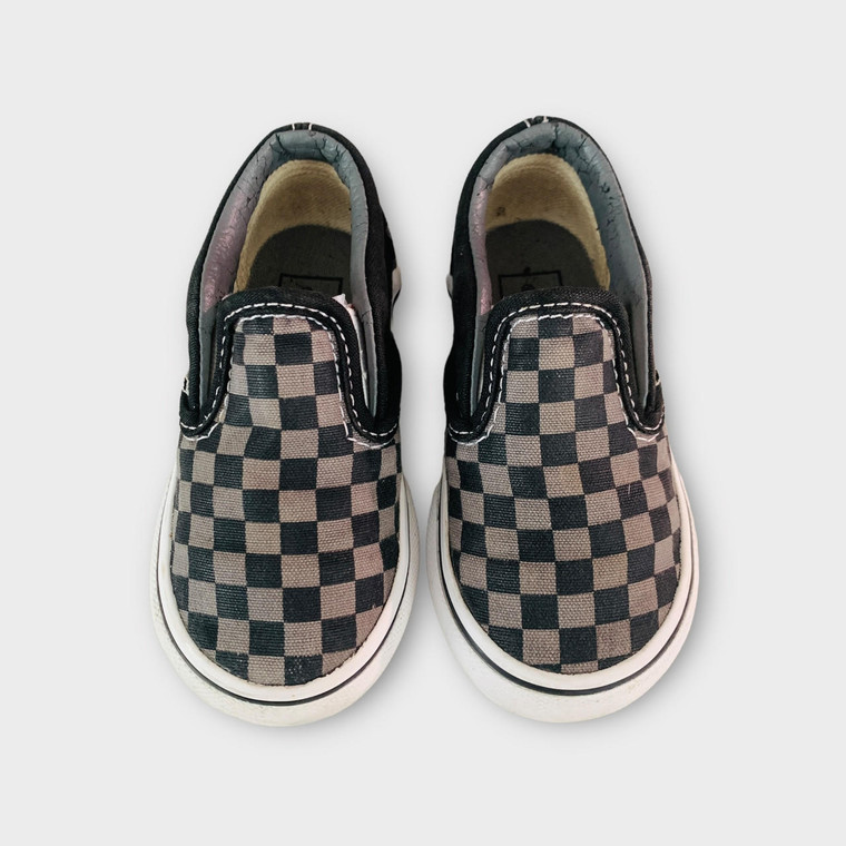 Black/Gray Checkered, front