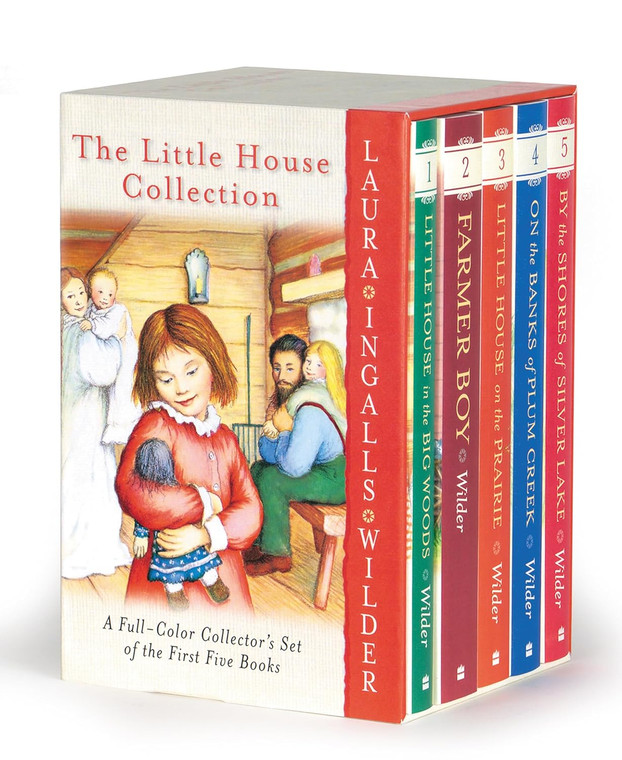 Book, The Little House Collection, by Laura Ingalls Wilder, 5-Book Full-Color Paperback Box Set