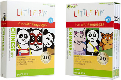 Little Pim, Fun With Languages, Mandarin Chinese DVD Volumes 1, 2