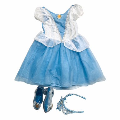 G10-Disney, 4Y, s/s Cinderella costume+Accessories - Thread