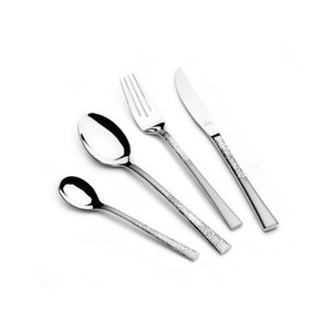 Arshia silver matte Stainless Steel 50pcs Cutlery Sets TM762M Arshia silver matte Stainless Steel 50pcs Cutlery Sets TM762M