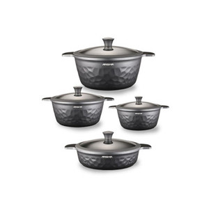 Arshia Die-Casted Cookware 8pc Set Arshia Die-Casted Cookware 8pc Set