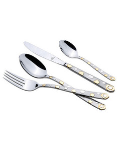 Arshia Gold and silver 24pcs Cutlery Set TM150GS Arshia Gold and silver 24pcs Cutlery Set TM150GS