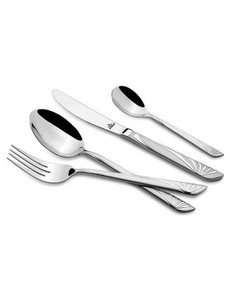 Arshia 38Pcs Cutlery Set Silver With Stand TM064S Arshia 38Pcs Cutlery Set Silver With Stand TM064S