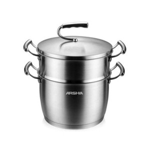 Arshia Stainless Steel Steamer Pot 24cm Arshia Stainless Steel Steamer Pot 24cm