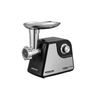 Arshia Compact Meat Grinder Stainless Steel Attachment 2000Watt Black Arshia Compact Meat Grinder Stainless Steel Attachment 2000Watt Black