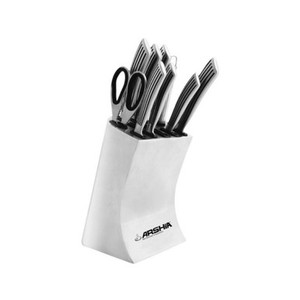 A set of 10 German Steel Knives, crafted with precision and durability A set of 10 German Steel Knives, crafted with precision and durability