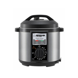 Arshia Premium Pressure Cooker 6 Litre Stainless Steel Non Stick Multicooker Arshia Premium Pressure Cooker 6 Litre Stainless Steel Non Stick Multicooker