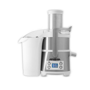 Arshia Ultimate Juicer Extractor 800Watt Overheat protector White Arshia Ultimate Juicer Extractor 800Watt Overheat protector White