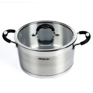 Arshia Stainless Steel Casserole 16cm Arshia Stainless Steel Casserole 16cm