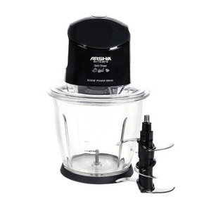 Arshia Electric Chopper 6 Blades 1.5Litre 500 Watt Black BS Arshia Electric Chopper 6 Blades 1.5Litre 500 Watt Black BS
