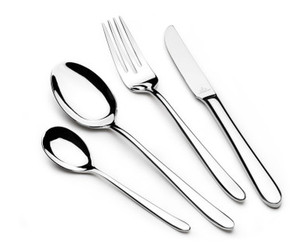 Arshia Silver 86pcs Cutlery Set In Wooden Drawer TM178S Arshia Silver 86pcs Cutlery Set In Wooden Drawer TM178S