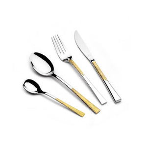 Arshia Gold Premium Stainless Steel 26pcs Cutlery Sets TM762G Arshia Gold Premium Stainless Steel 26pcs Cutlery Sets TM762G