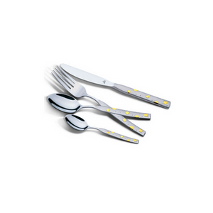 Arshia Gold and Silver Cutlery 128PC set Arshia Gold and Silver Cutlery 128PC set