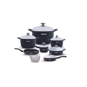 Arshia 14PCS Die Cast Cookware Set Arshia 14PCS Die Cast Cookware Set