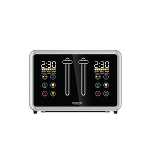 Arshia Digital Bread Toaster Black - 2 Slot, 4 Slice, Baguette Control Arshia Digital Bread Toaster Black - 2 Slot, 4 Slice, Baguette Control