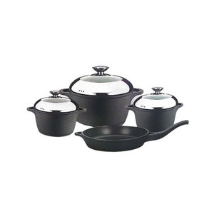 Arshia 7 Piece Die Cast Cookware Set Arshia 7 Piece Die Cast Cookware Set