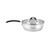 Arshia Stainless Steel Frypan long Handle  with 2 Lids 28 cm