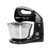Arshia Compact Stand Mixer 2-Litre Stainless Steel Bowl Black