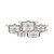 Arshia 10 pcs Rose Gold Stainless Steel Cookware  Set
