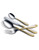 Arshia Cutlery Sets Gold and Silver  86pcs TM110GS