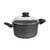 Arshia Titanium Stock Pot with Pyrex Lid 28cm Arshia Titanium Stock Pot with Pyrex Lid 28cm