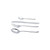 Arshia Silver Cutlery 24pc Set TM1401S