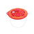 Arshia Intelligent Lid with Pot Mat | Red and Orange Arshia Intelligent Lid with Pot Mat | Red and Orange