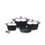 Arshia 7PCS Die Cast Cookware Set CO498