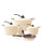 Arshia 8PCS Ceramic Cookware Set Cream
