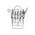 Arshia Silver Cutlery 38pc Set with Stand
