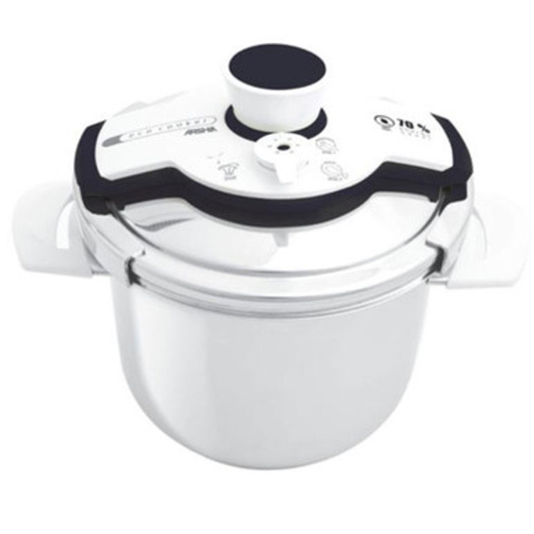 Arshia  Stainless Steel Pressure Cooker white 12Litre PR116-2318