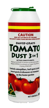 Tomato Dust 3in1 500g David Grays Catepillars Pest Organic Insecticide Spinosad