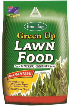 Green Up Lawn Food Fertiliser 2.5kg Brunnings Fertilizer Blend Grass Pasture