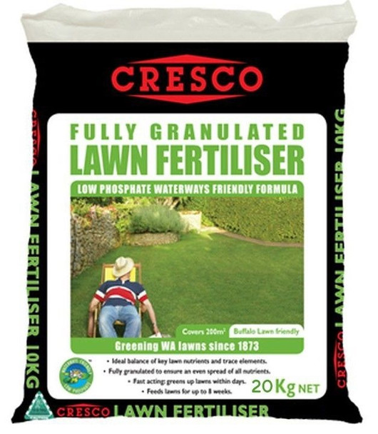 CRESCO Lawn Fertiliser 20kg  Turf Food