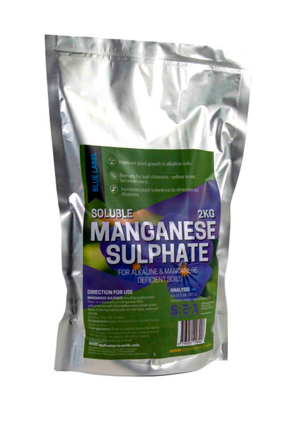 Manganese Sulphate Soluble Fertiliser 2kg SREDA  Trace Element Fertilizer