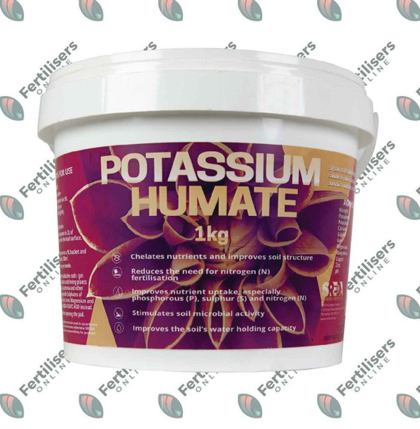 Potassium Humate Fertiliser  1kg SREDA Natural Organic Plant Fertilizer