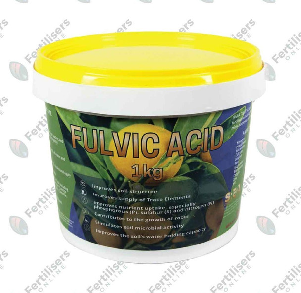Fulvic Acid Fertiliser 1kg SREDA Fulvate Fertilizer Potassium Iron