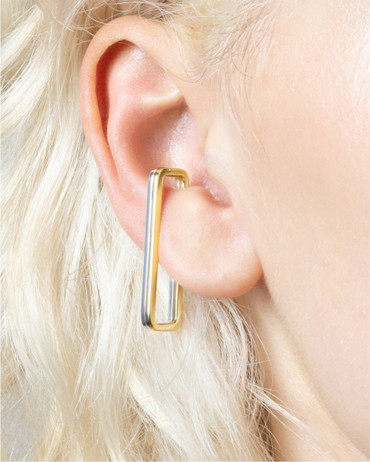 Ear cuff Shiloh Doré Argenté