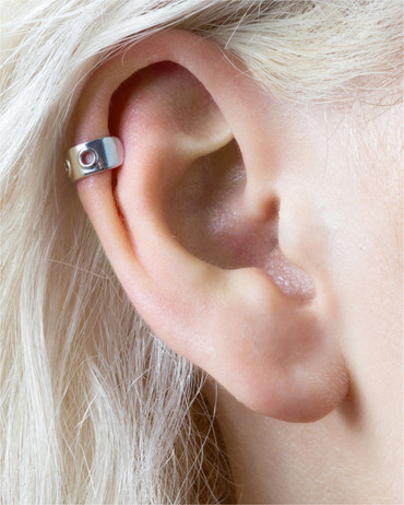 Earcuff argente June Trash Silver