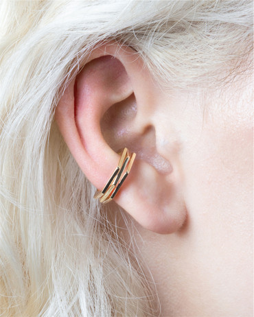 Earcuff dore Bolty Gold