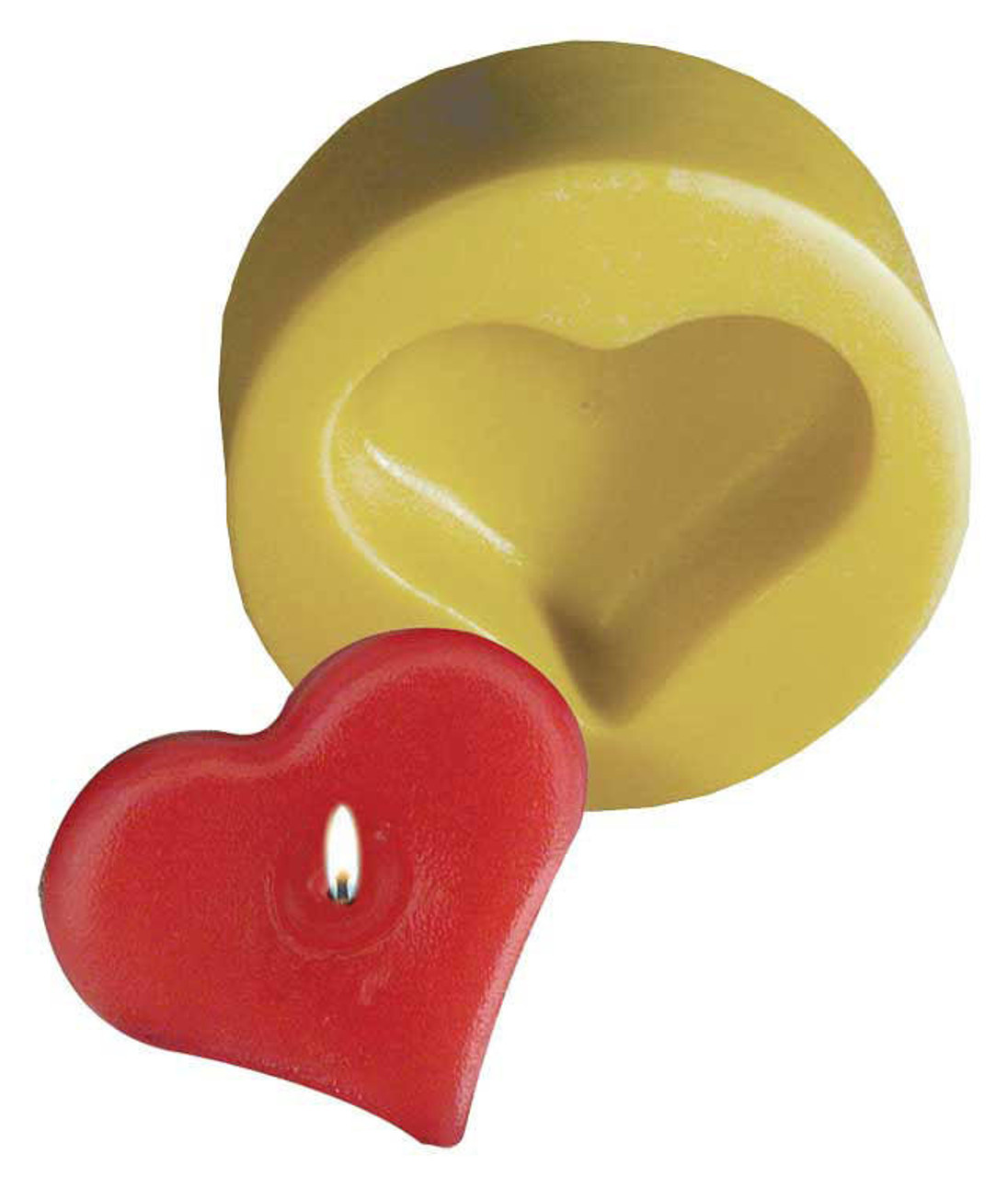 Mann Lake Floating Heart Candle Mold