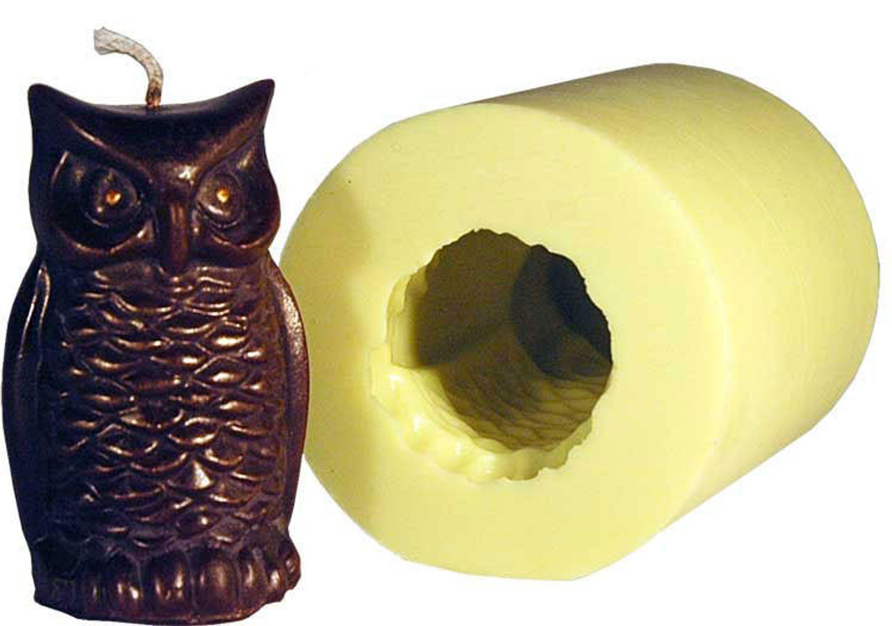 Mann Lake Owl Beeswax Candle Mold