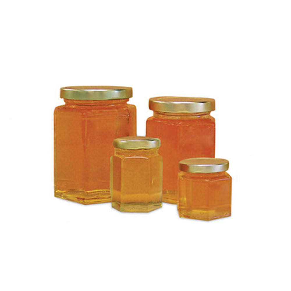 Hex Jars Sizes Available Mann Lake Bee & Ag Supply