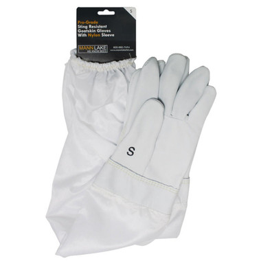 Pro-Grade Goatskin Gloves,Z342, Mann Lake Ltd.