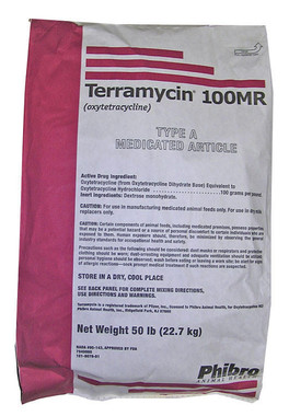 Terramycin 100MR, 50 lb. Bag,DC102, Mann Lake Ltd.