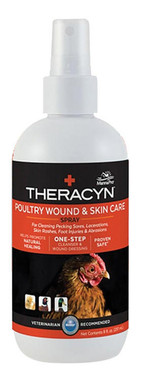 Theracyn Poultry Wound Spray - 8 oz,PH213, Mann Lake Ltd.