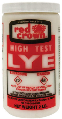 Red Crown High Test Lye - 2 lbs,SK140, Mann Lake Ltd.