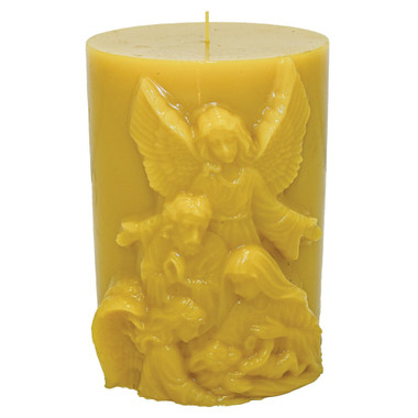 Nativity Cylinder Beeswax Candle Mold,PM420, Mann Lake Ltd.